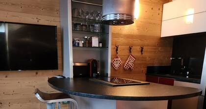 Apartment 5 ppl, balcony with a mountain view, close from ski slopes
