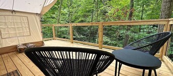Valley Overlook, heart of Cuyahoga Valley National Park - Glamping Tent P9