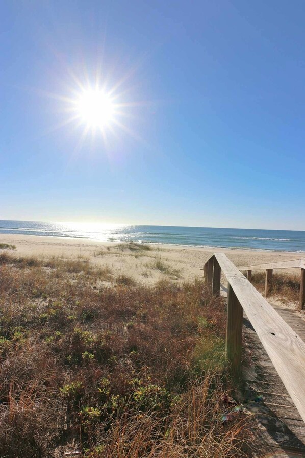 Beach nearby