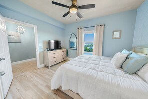 2 bedrooms, travel crib, free WiFi, bed sheets
