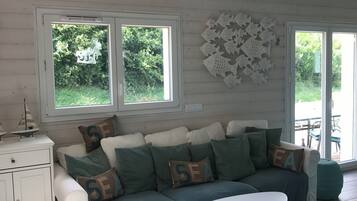 TV connectée, cheminée