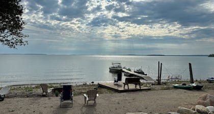 Beautiful, waterfront home located on the St Mary’s River, fisherman’s dream