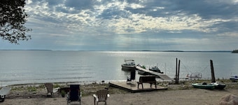 Beautiful, waterfront home located on the St Mary’s River, fisherman’s dream