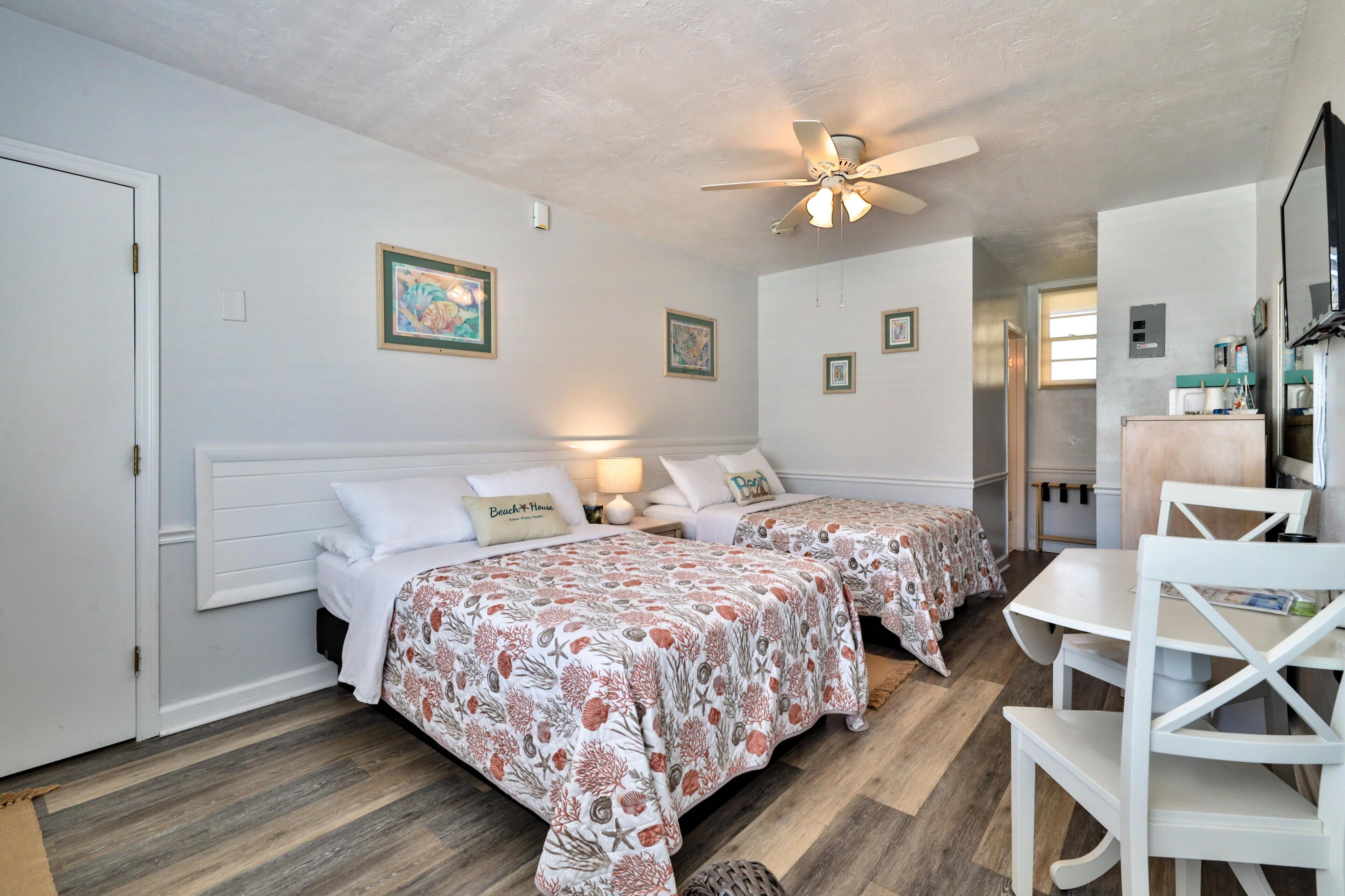 Free WiFi, bed sheets