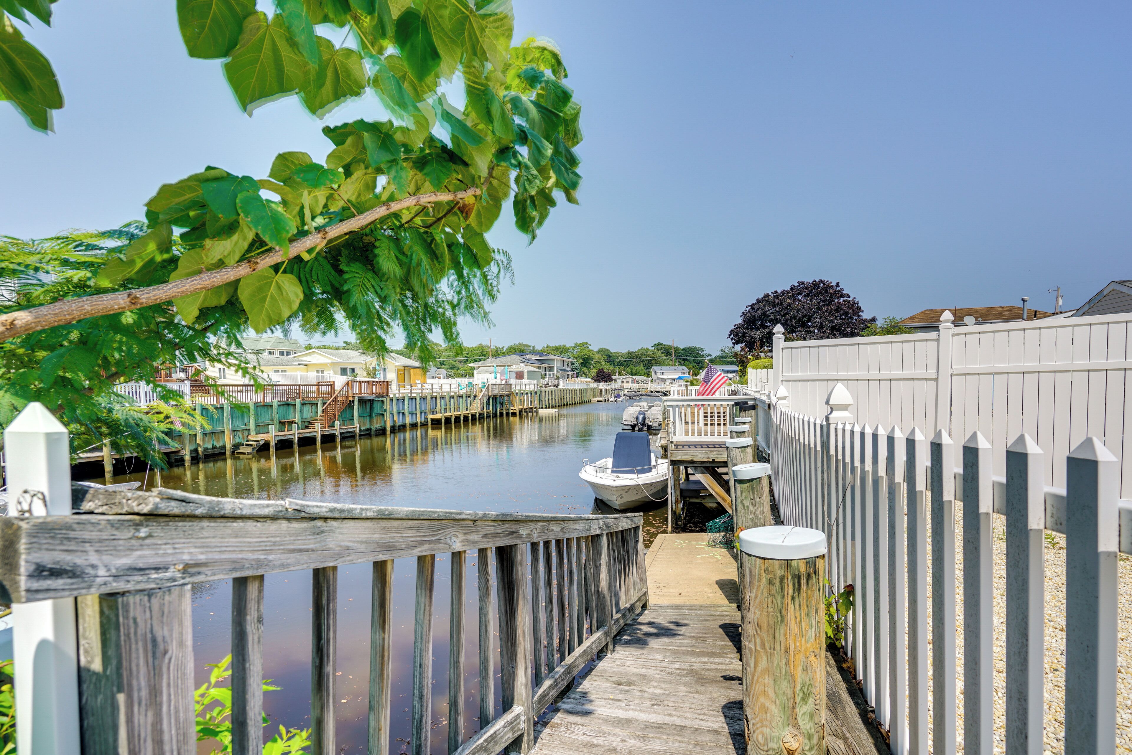 Charming Beach Haven West Home 1 Mi to Beach!, Manahawkin, NJ Vacation Rental Private vacation