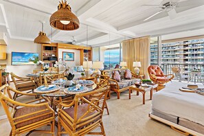 Interior - Ocean View steps from beach, dining, shopping 713 (Lahaina)