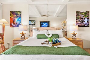 Een strijkplank/strijkijzer, gratis wifi, beddengoed