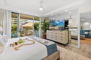 1 bedroom, desk, iron/ironing board, free WiFi - Grdn View steps from beach, dining, shopping 270 (Lahaina)