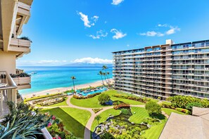 Exterior - Ocean View steps from beach, dining, shopping 874 (Lahaina)