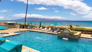 Pool - Ocean View steps from beach, dining, shopping 970 (Lahaina)