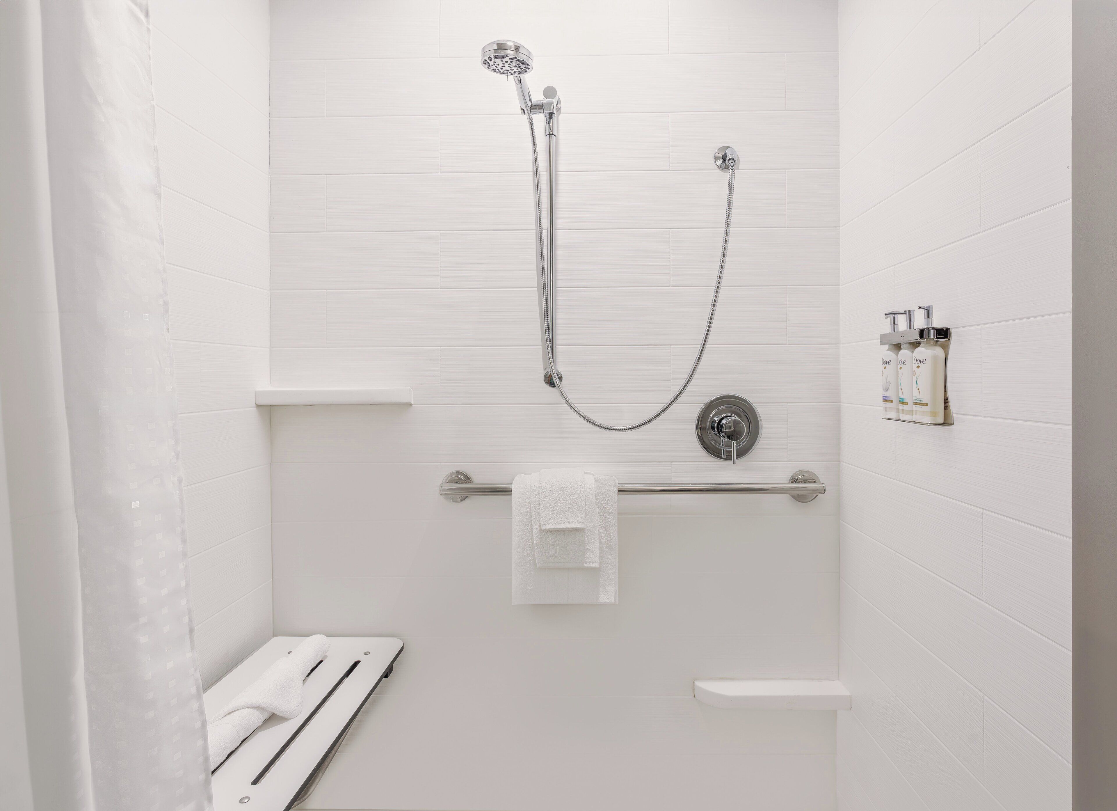 Suite, 2 Bedrooms, Roll-in Shower (Mobility Accessible) | Bathroom