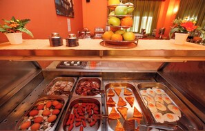 Desayuno estilo bufé