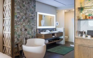 Hair dryer, bidet, towels, soap - Garza Blanco, Cancun Studio Unit (Cancún)