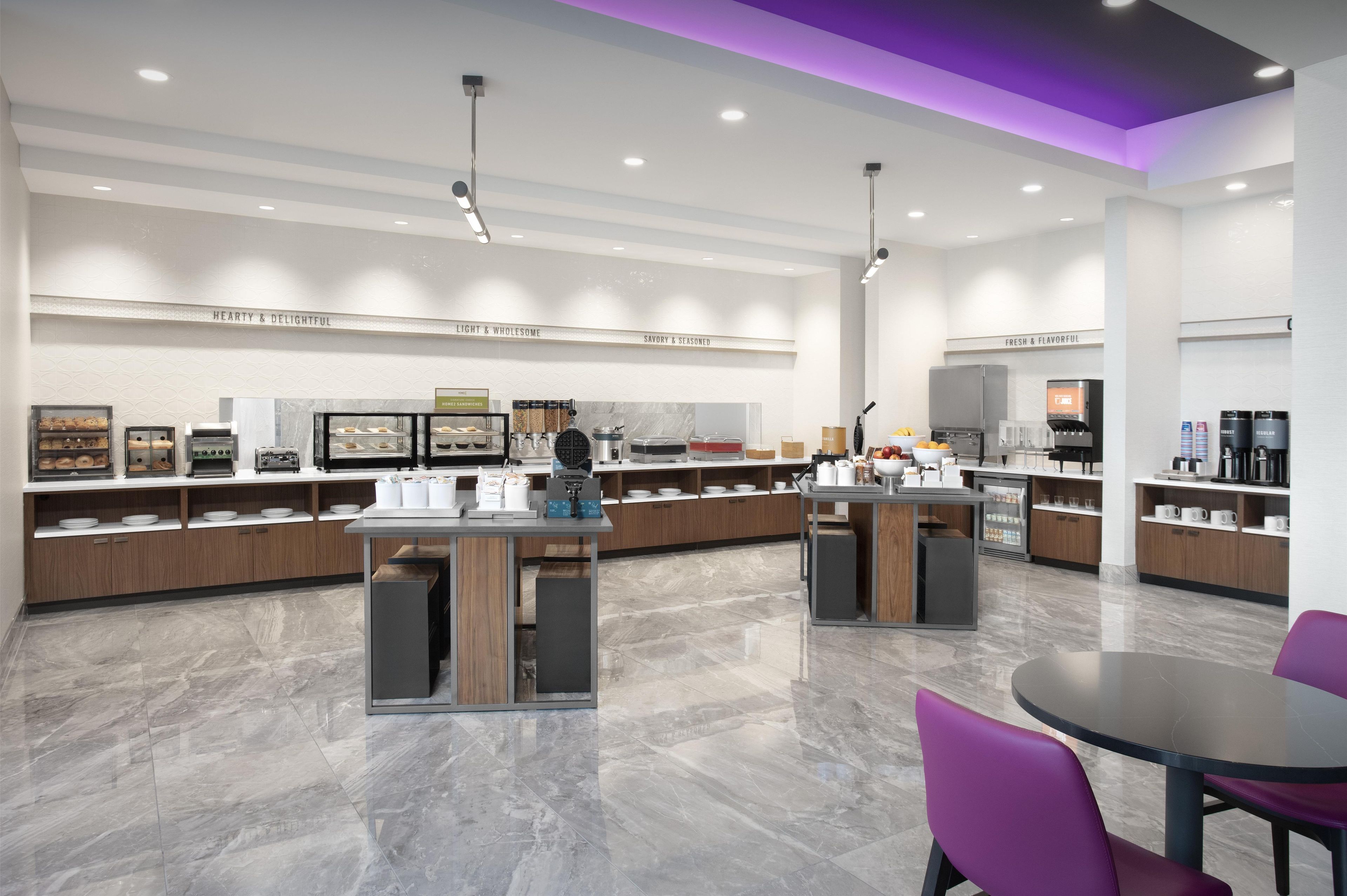 Breakfast area