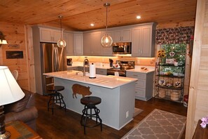 Fridge, microwave, oven, dishwasher - Welcome to Bear Necessities! (Ellijay)