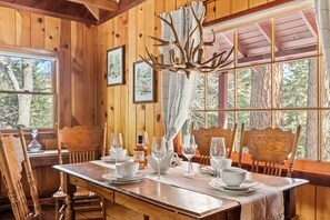 Dining - Tree Top Ranch + Hot Tub + Pet Friendly (Big Bear Lake)