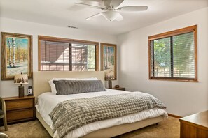 3 bedrooms, desk, iron/ironing board, WiFi