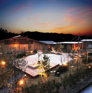 Overnattingsstedets uteområder