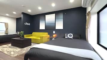 3 bedrooms, desk, iron/ironing board, free WiFi
