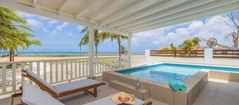 Secluded Beachfront Gem ~ Pool ~ Patio ~ View ~BBQ