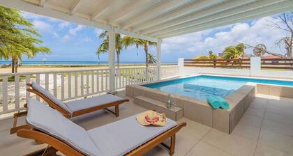 Secluded Beachfront Gem ~ Pool ~ Patio ~ View ~BBQ