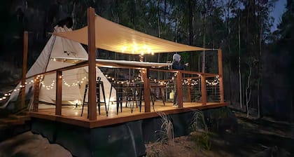 Reconnect With Nature and Unwind in a Cosy Tipi: Your Ultimate Glamping Getaway!