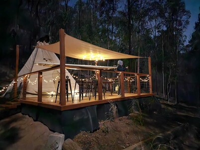 Reconnect With Nature and Unwind in a Cosy Tipi: Your Ultimate Glamping Getaway!