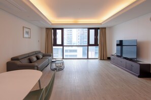 Premium Suite, Multiple Beds | View from room - Centum Converntion Hotel (Busan)