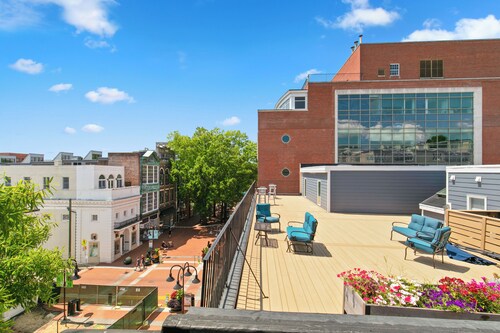 The Gatsby - Stylish 2 BR 2 BA on Downtown Mall with Rooftop and Amazing View