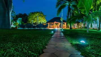 Overnatningsstedets område