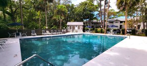 Pool - 2 Bedrooms at Brigantine Quarters 244 - Flat Bottom Floor (Hilton Head Island)