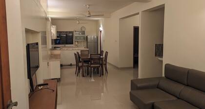A luxury 2 bedroom apartment on the highway near Kumarkom in Kottayam, Kerala.