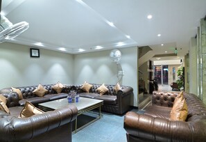 Sitzecke in der Lobby