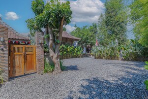 Fachada de la propiedad