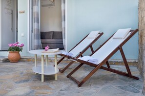 Terrace/patio - Villa "Amaryllis" with Sea View, 2 Private Terraces & Wi-Fi (Meganisi)