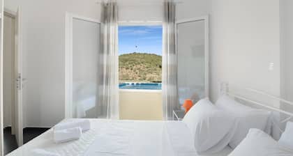 Villa "Amaryllis" avec vue sur la mer, 2 terrasses privées et Wi-Fi