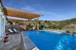 Pool - Villa "Amaryllis" with Sea View, 2 Private Terraces & Wi-Fi (Meganisi)