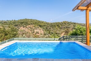 Pool - Villa "Μyrtali" with Sea View, 2 Private Terraces & Wi-Fi (Meganisi)