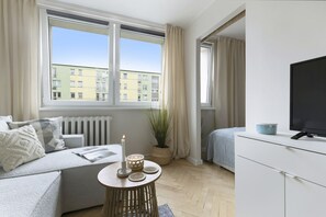 Comfort Apartment | Living area - Elite Apartments Hallera 237 (Gdansk)