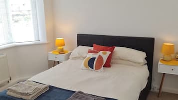 2 bedrooms, iron/ironing board