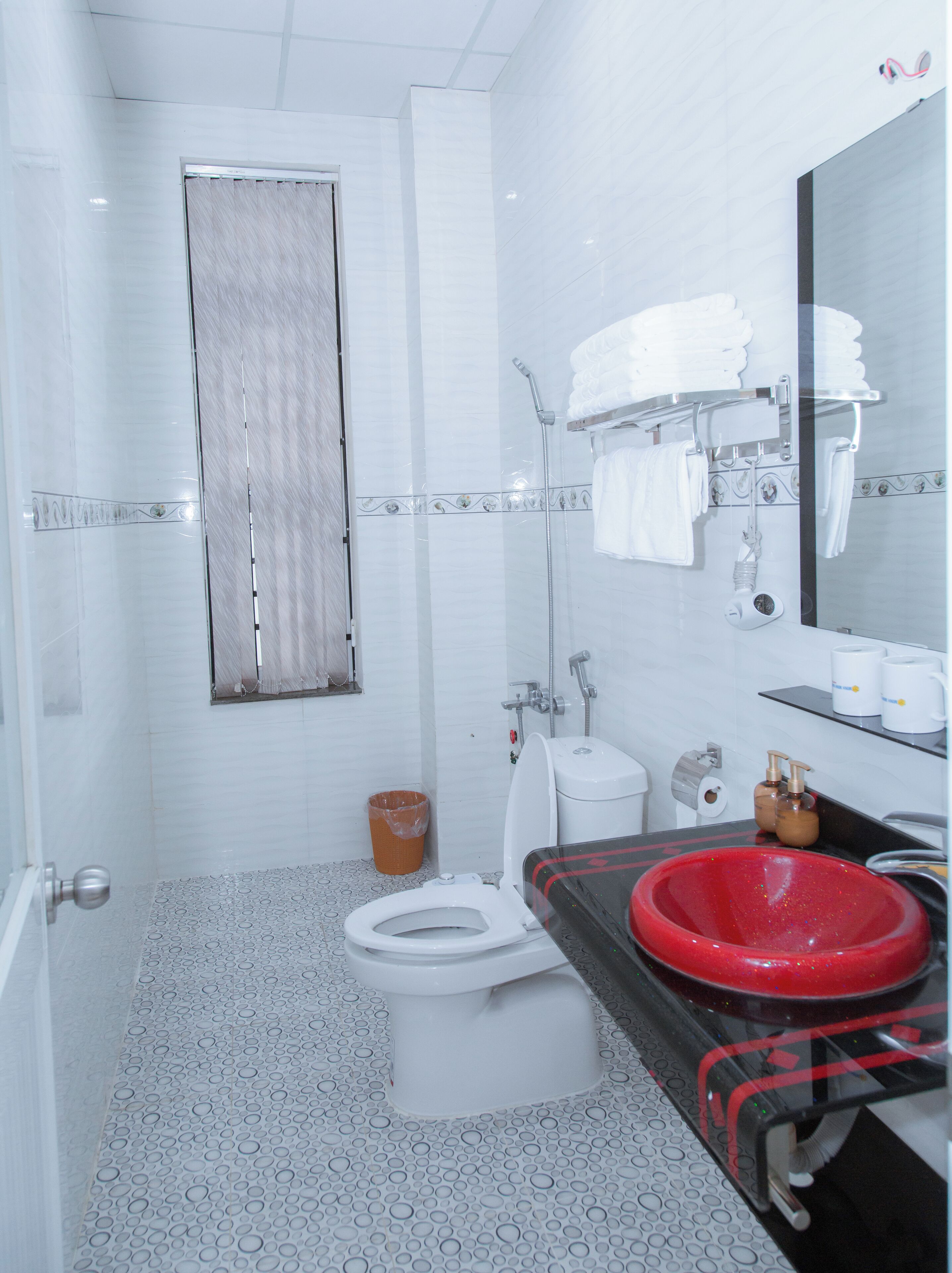 Salle de bain partagée