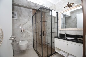 Standard Double or Twin Room, 1 Bedroom, Accessible, Mountain View | Bathroom | Slippers, towels - RAYMAR HOTELS MUGLA (Mugla)