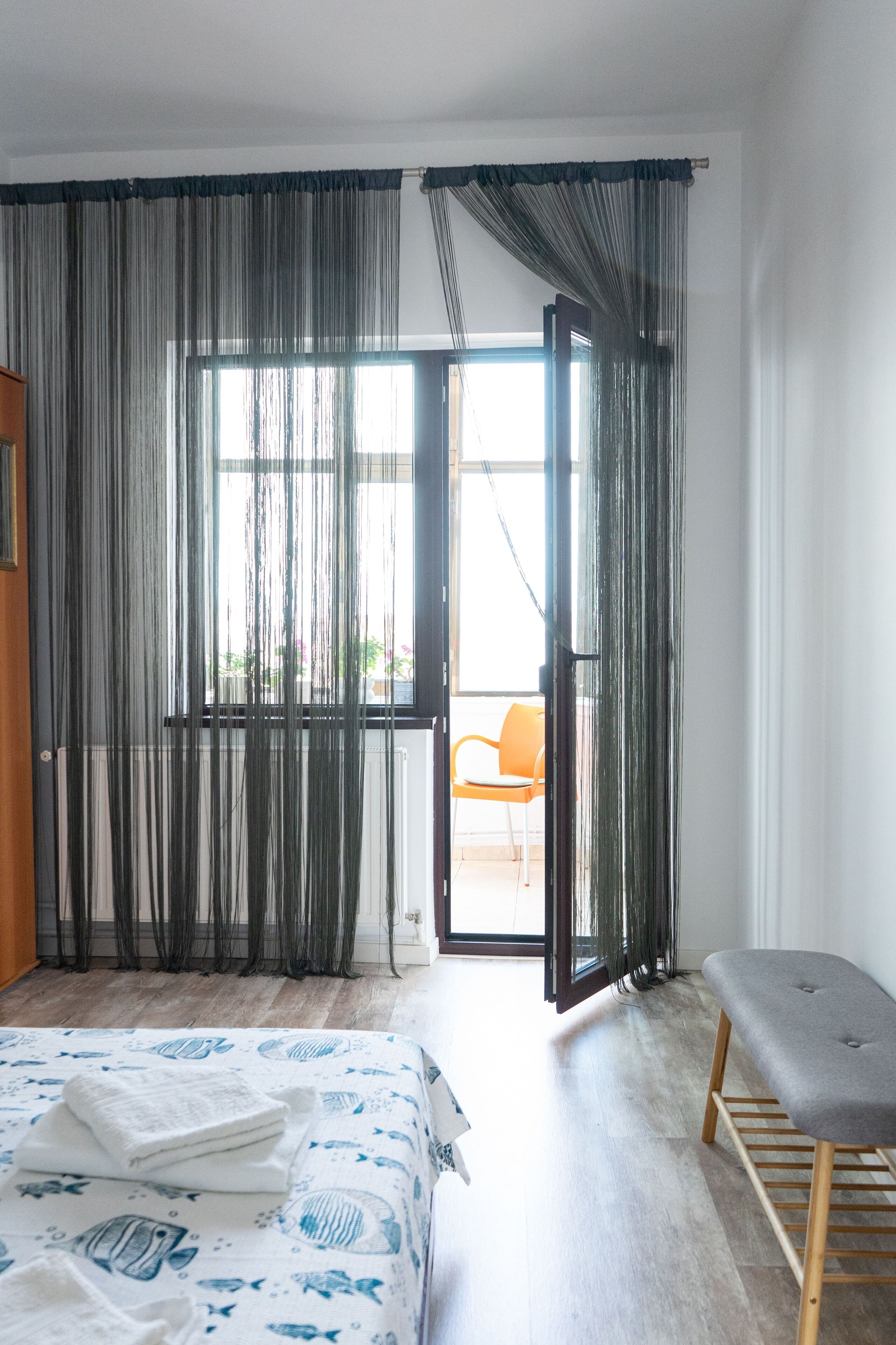 1 makuuhuone, tallelokero huoneessa, silitysrauta/-lauta, ilmainen Wi-Fi