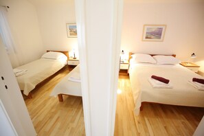 4 soverom og sengetøy