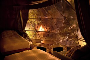 四人房, 多张床, 无烟房, 花园景观 (Glamping) | 客房服务设施