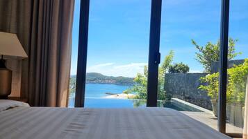 Premium Villa, 4 Bedrooms, Beach View | View from room