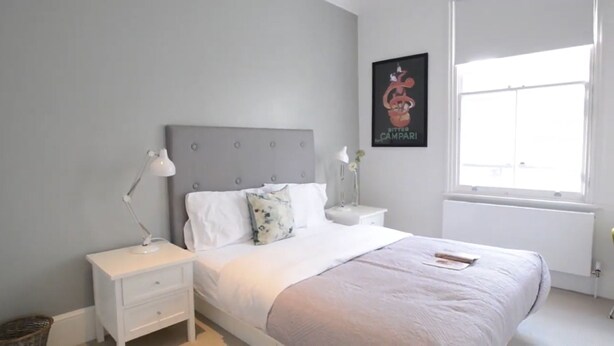 Apartment, 2 Queen Beds | 2 bedrooms, free WiFi, bed sheets - Modern Flat in South Kensington (London)