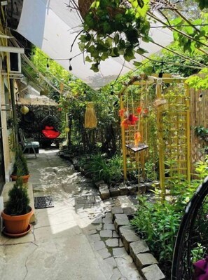 Enceinte de l’hébergement