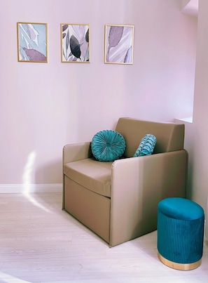 Habitació triple Comfort | 1 dormitori, roba de llit hipoal·lergògena i escriptori