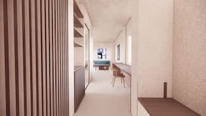 Loft Suite | City View | Cofres nos quartos, escrivaninha, quartos à prova de som